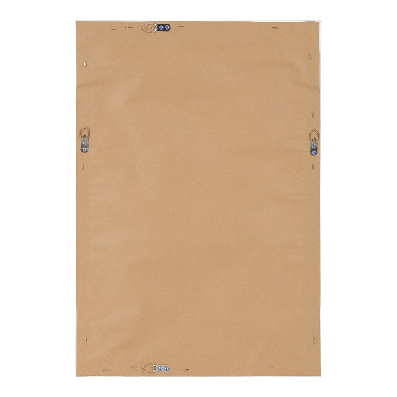 DesignOvation Bosc Decorative Framed Magnetic Dry Erase Board, Gray, 18.5x27.5 - Image 5